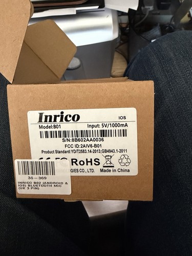 Inrico model b01 - inrico, blue
